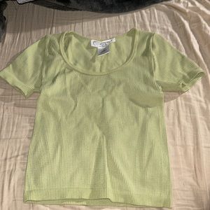 Never worn green crop